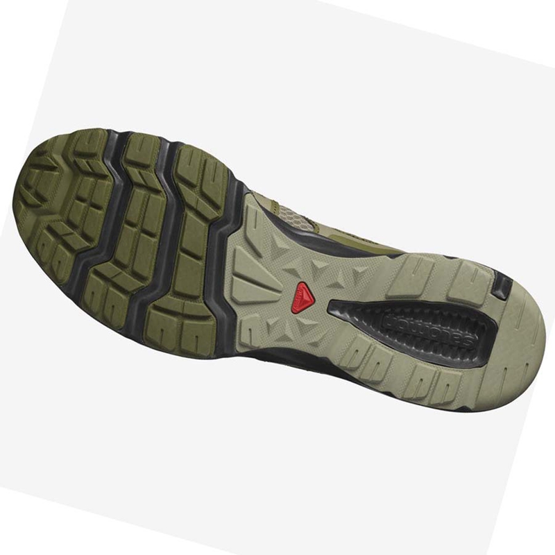 Men's Salomon CROSSAMPHIBIAN SWIFT 2 Water Shoes Olive | 29071-KQZE