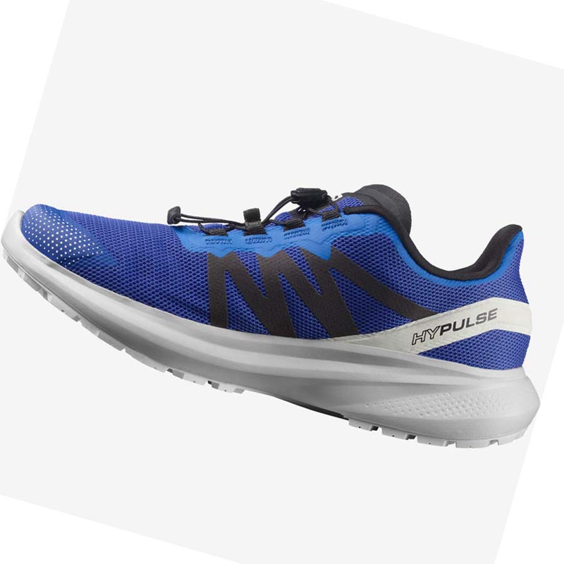 Men's Salomon HYPULSE Trail Running Shoes Blue | 15249-OKEA