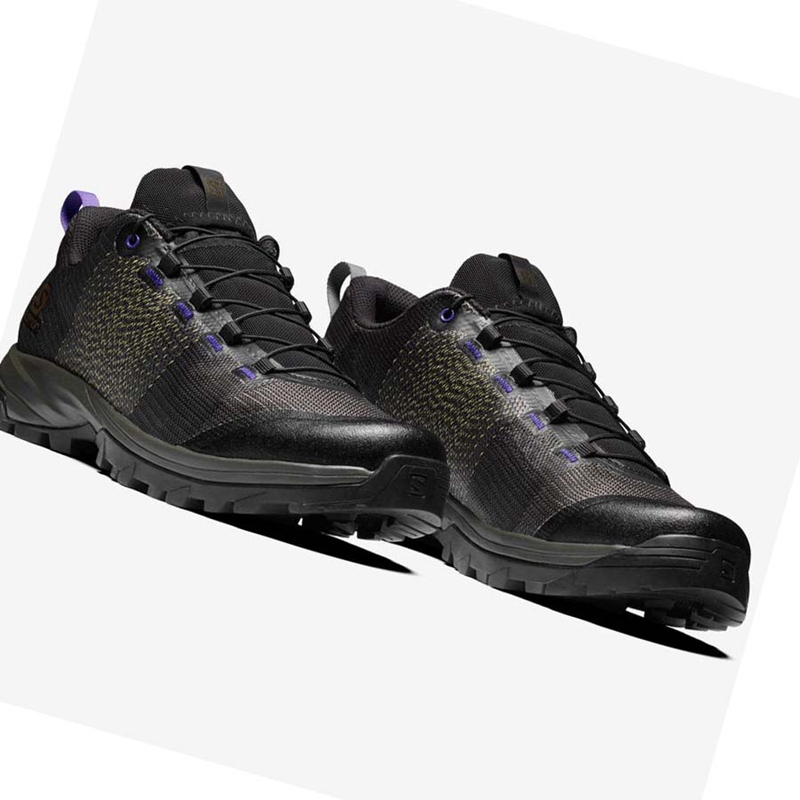 Men's Salomon OUTPRO MATRYX FOR THE BROKEN ARM Sneakers Black / Purple | 20618-PHVG