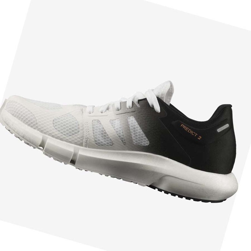 Men's Salomon PREDICT 2 Running Shoes White | 38751-LWIK