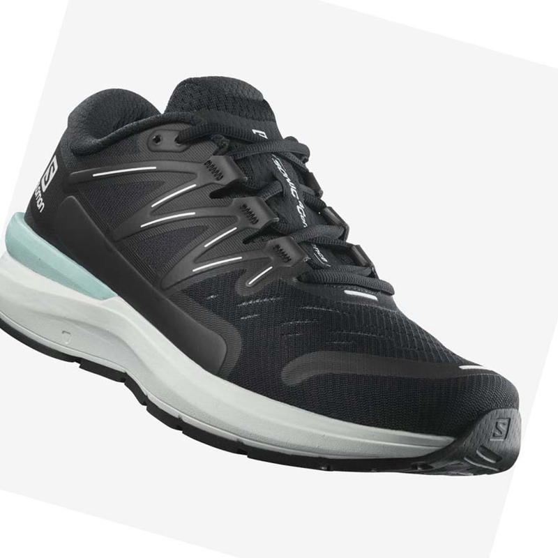 Men's Salomon SONIC 4 Confidence Running Shoes Black / White | 95127-MILP