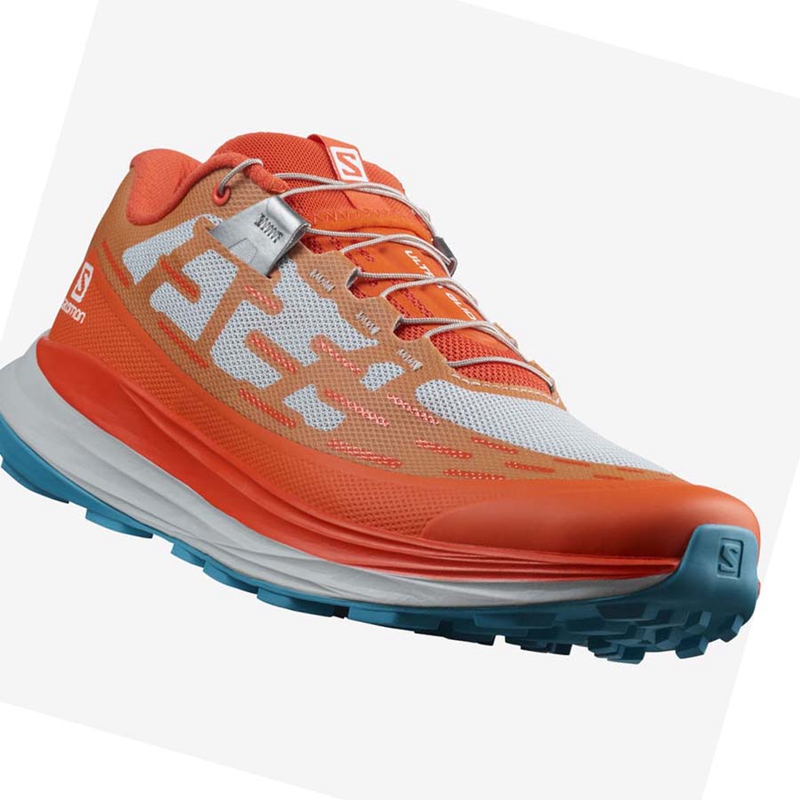 Men's Salomon ULTRA GLIDE Trail Running Shoes Orange | 71234-AWJM