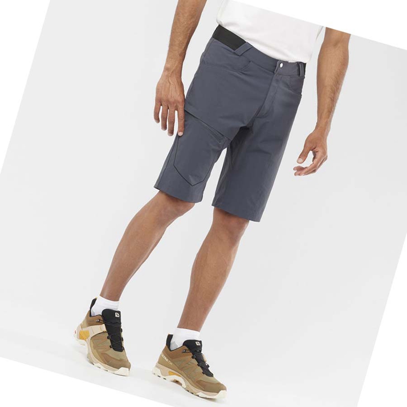 Men's Salomon WAYFARER Shorts Grey | 51392-CUNI