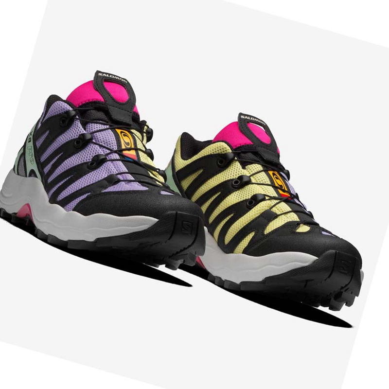 Men's Salomon XA PRO 1 Sneakers Pink / Yellow | 58314-ZBYM