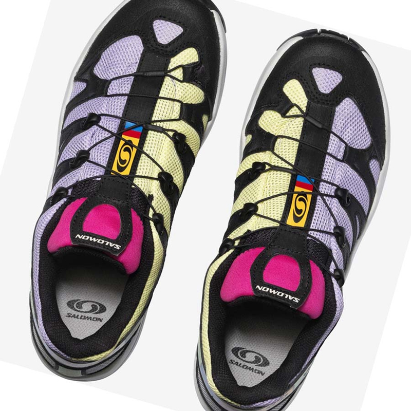 Men's Salomon XA PRO 1 Sneakers Pink / Yellow | 58314-ZBYM