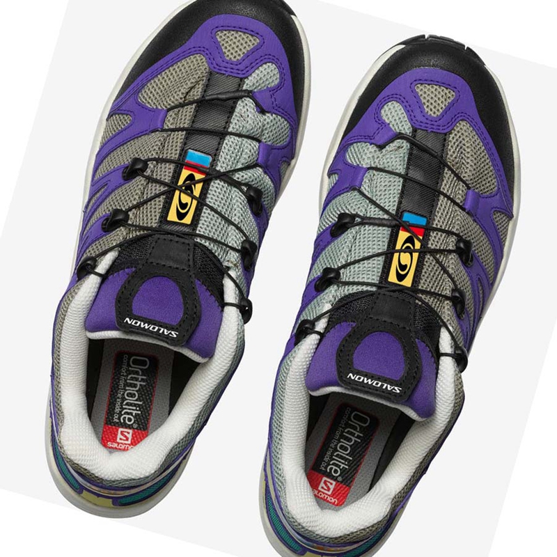 Men's Salomon XA PRO 1 Sneakers Purple / Grey | 05973-MCSR