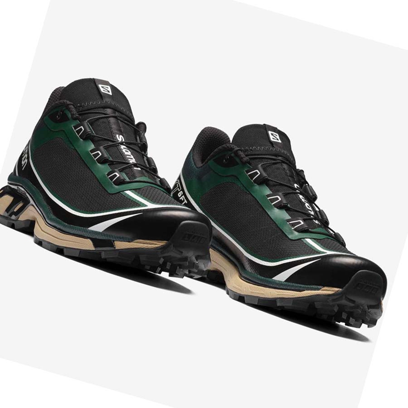 Men's Salomon XT-6 FT Sneakers Black / Olive | 30647-IAYF