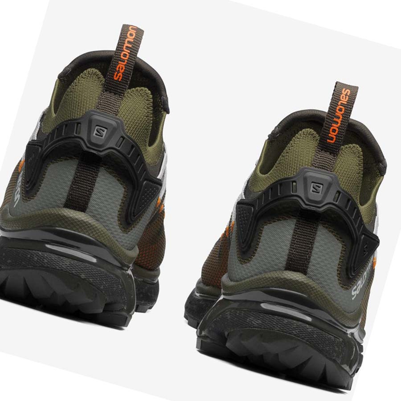 Men's Salomon XT-RUSH Sneakers Olive | 26145-RFIK