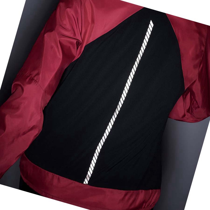 Women's Salomon BONATTI CROSS WIND WINDBREAKERS Jackets Red | 71392-HJNS