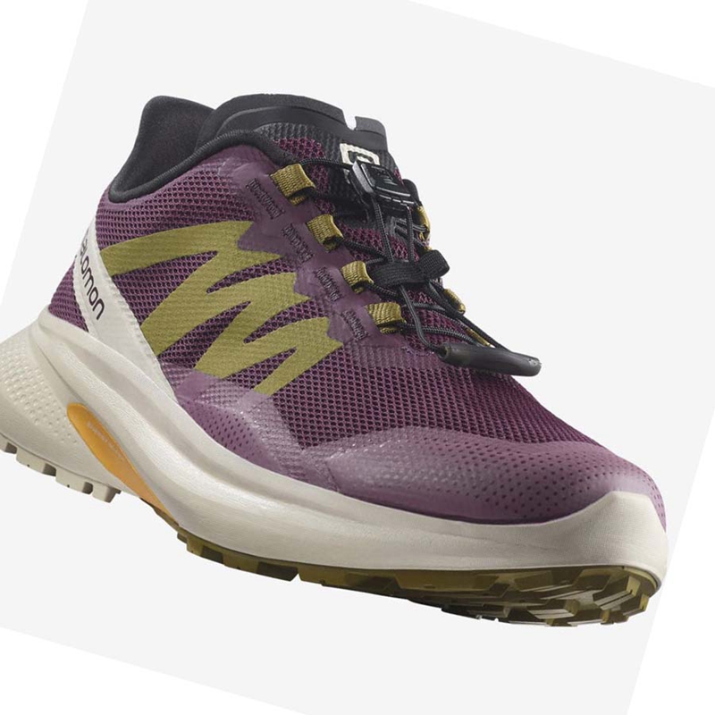 Women's Salomon HYPULSE Trail Trail Running Shoes Purple | 57942-ZTHO