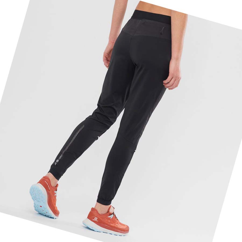 Women's Salomon LIGHT SHELL Pants Black | 57940-DCQI