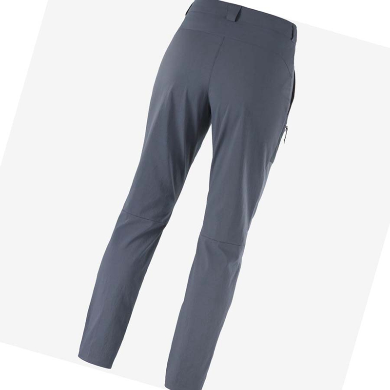 Women's Salomon OUTRACK Pants Grey | 67803-VAKC