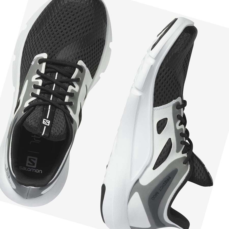 Women's Salomon PREDICT MOD Running Shoes Black | 02398-NWTP