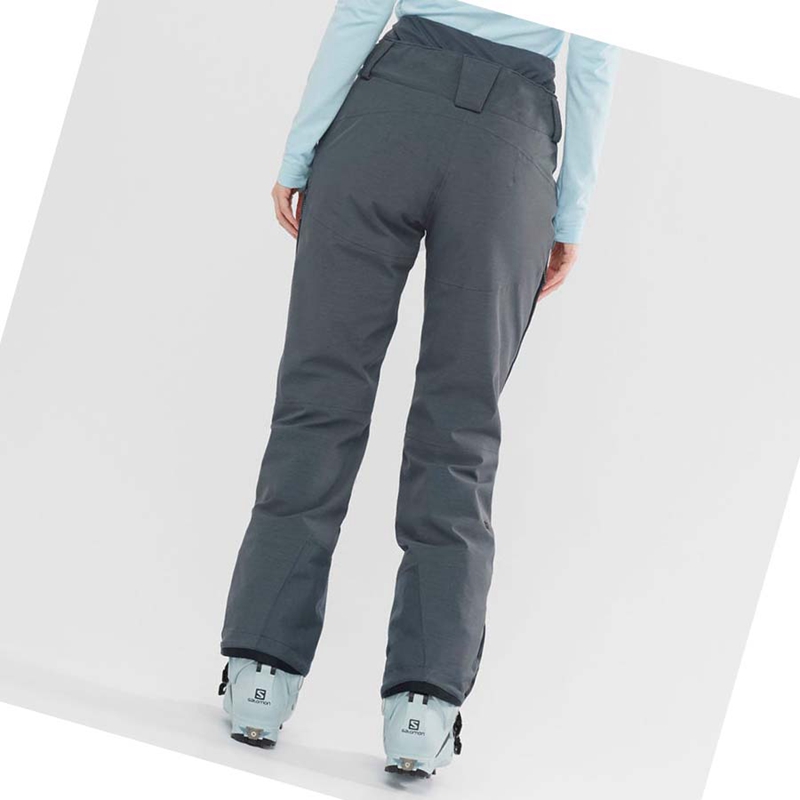 Women's Salomon PROOF LIGHT Ski Pants Grey | 71953-TIHM