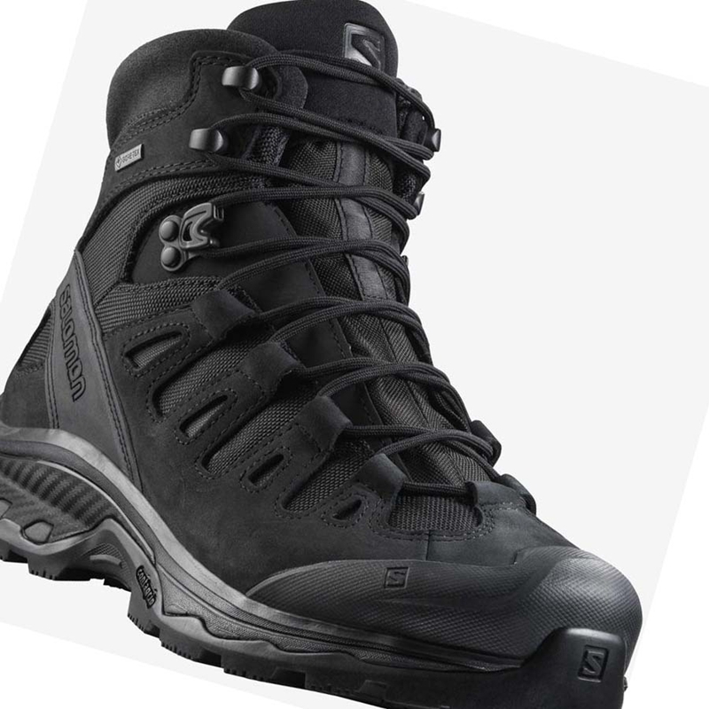 Women's Salomon QUEST 4D GORE-TEX FORCES 2 EN Boots Black | 62457-DIJQ