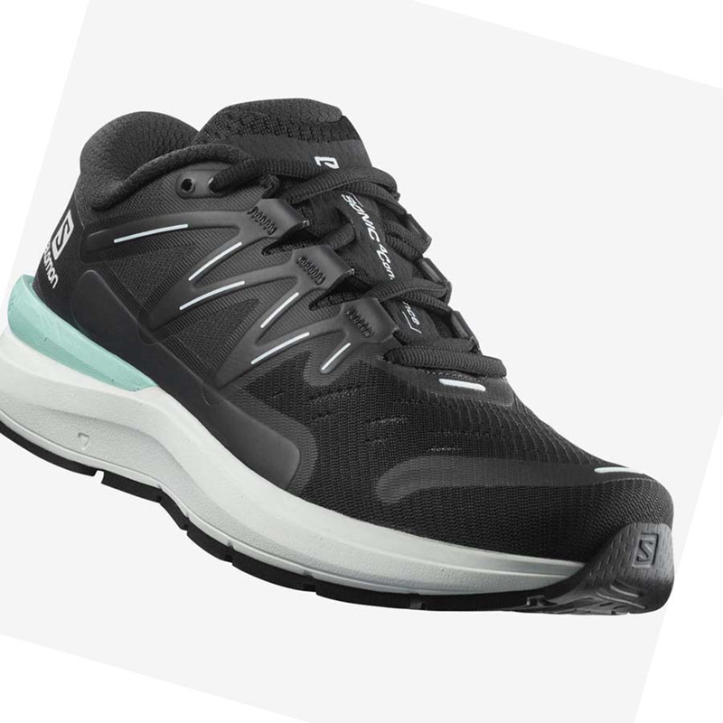 Women's Salomon SONIC 4 Running Shoes Black | 12948-NTXB