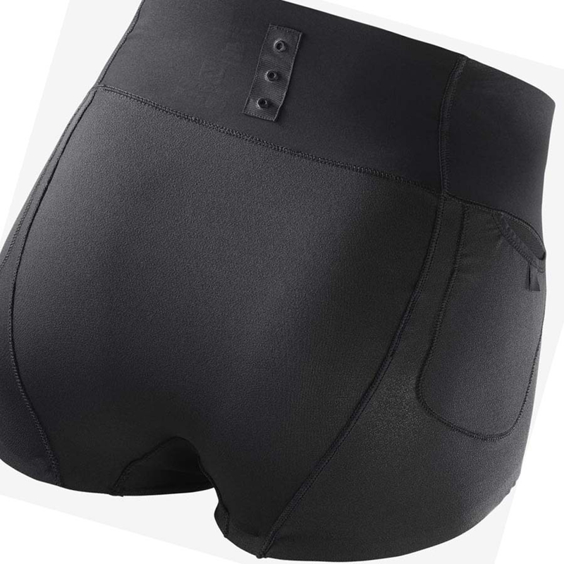 Women's Salomon S/LAB SENSE BRIEF Shorts Black | 86279-KFHU