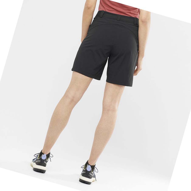 Women's Salomon WAYFARER Shorts Grey | 40816-HOFI