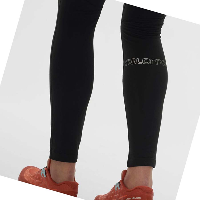 Women's Salomon XA WARM Pants Black | 61342-ZCTW