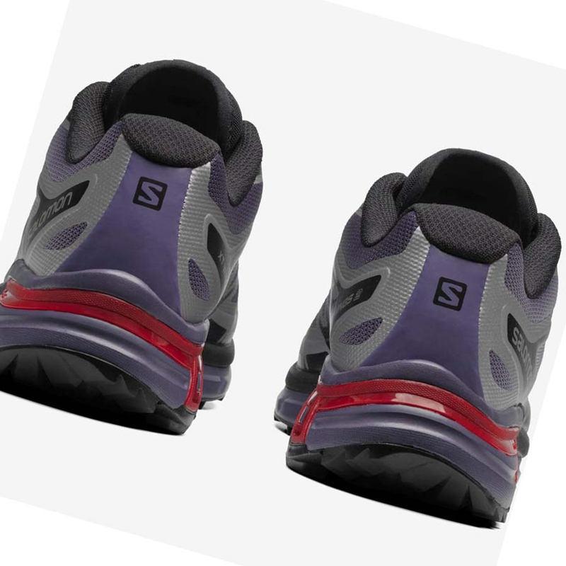 Women's Salomon XT-WINGS 2 Sneakers Silver / Purple | 17354-TWBF