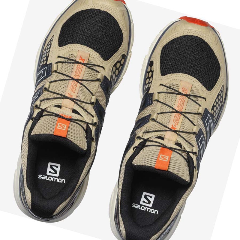 Women's Salomon X-MISSION 3 Sneakers Olive | 24871-MDGU