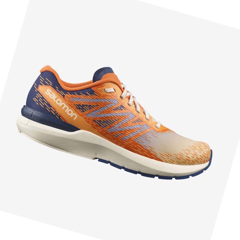 Men's Salomon SONIC 5 BALANCE Running Shoes Orange | 86124-RKPF