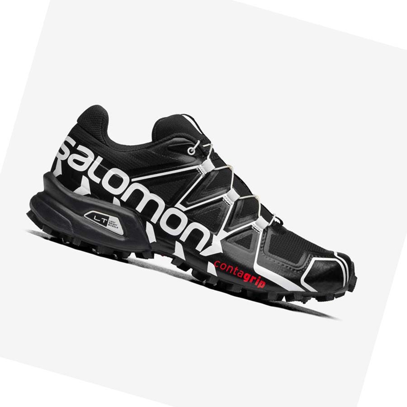 Men's Salomon SPEEDCROSS OFFROAD Sneakers Black | 15086-IAXG