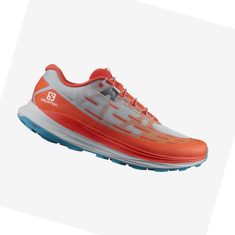 Men's Salomon ULTRA GLIDE Trail Running Shoes Orange | 71234-AWJM