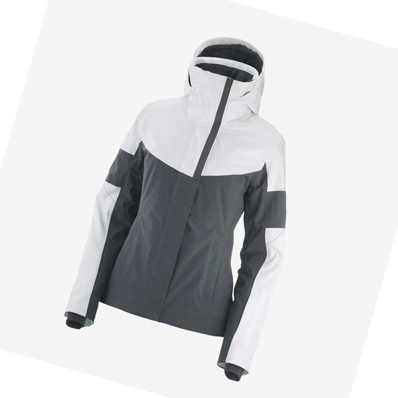 Women's Salomon SPEED INSULATED Jackets Black | 57682-KHMX