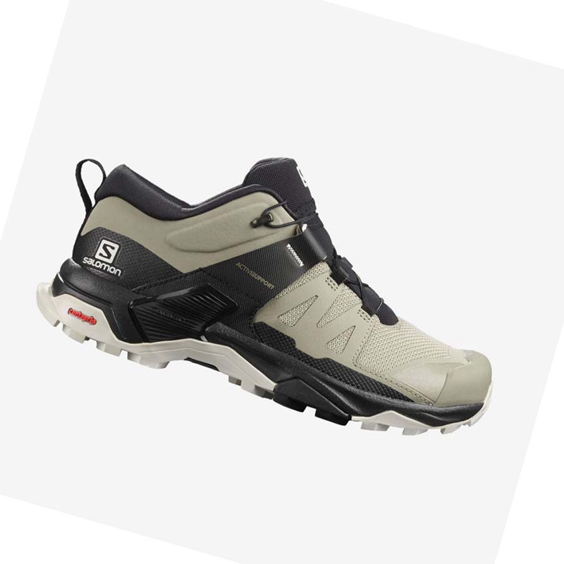 Women's Salomon WoX ULTRA 4 Hiking Shoes Beige | 17658-RCET